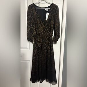 DKNY Long Sleeve Dress